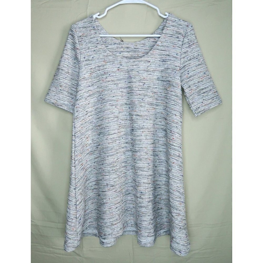 Anthropologie See U Soon Sweater Mini Dress Heather Gray Womens Size 0 EUC